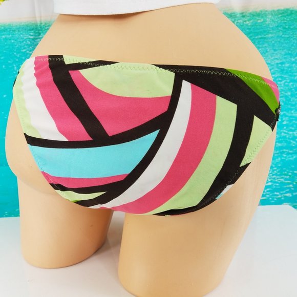 Bikini Swimsuit Bottom Low Rise Spandex by Split Sz Large - Picture 7 of 11